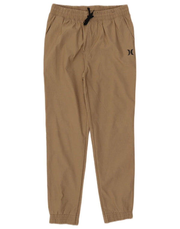 Hurley Boys Joggers Ležerne hlače 10-11 godina W26 L25 Bež najlon