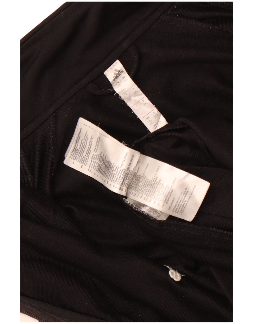 Adidas muška trenirka gornja jakna 2XL crni poliester