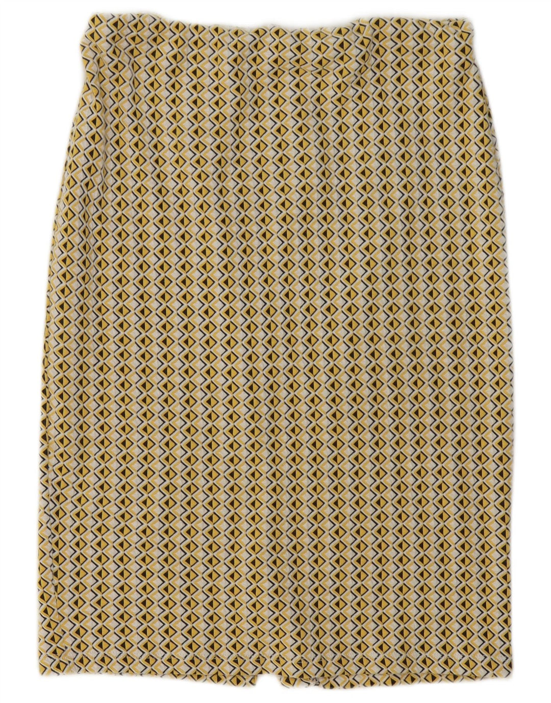 Zara ženska pencil suknja velika W30 žuta geometrijska