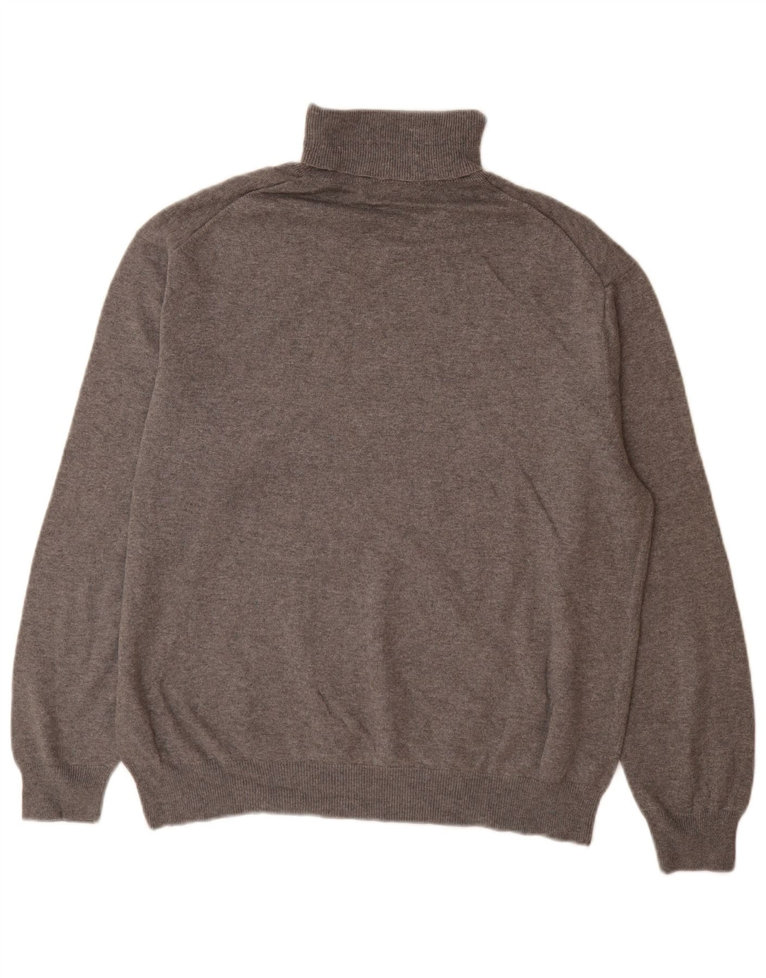 Massimo Dutti muški pulover s rol izrezom srednje sive boje