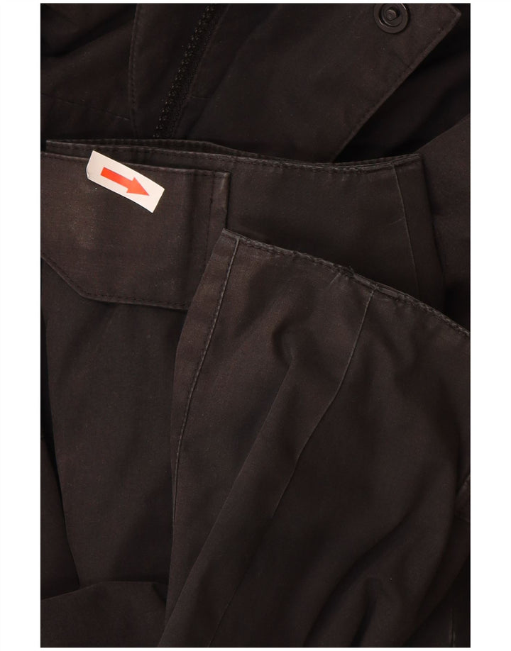 Jack Wolfskin muška vjetrovka s kapuljačom UK 40/42 velika crna poliesterska jakna