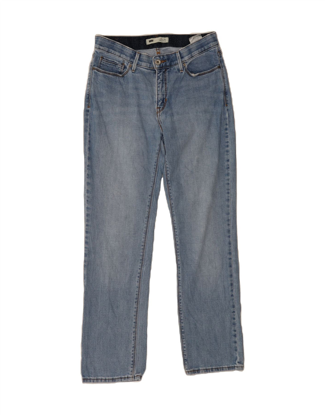 LEVI'S Womens 525 Straight Jeans W30 L30 Blue Cotton Vintage Levi's and Second-Hand Levi's from Messina Hembry 