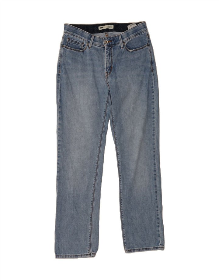 LEVI'S Womens 525 Straight Jeans W30 L30 Blue Cotton Vintage Levi's and Second-Hand Levi's from Messina Hembry 