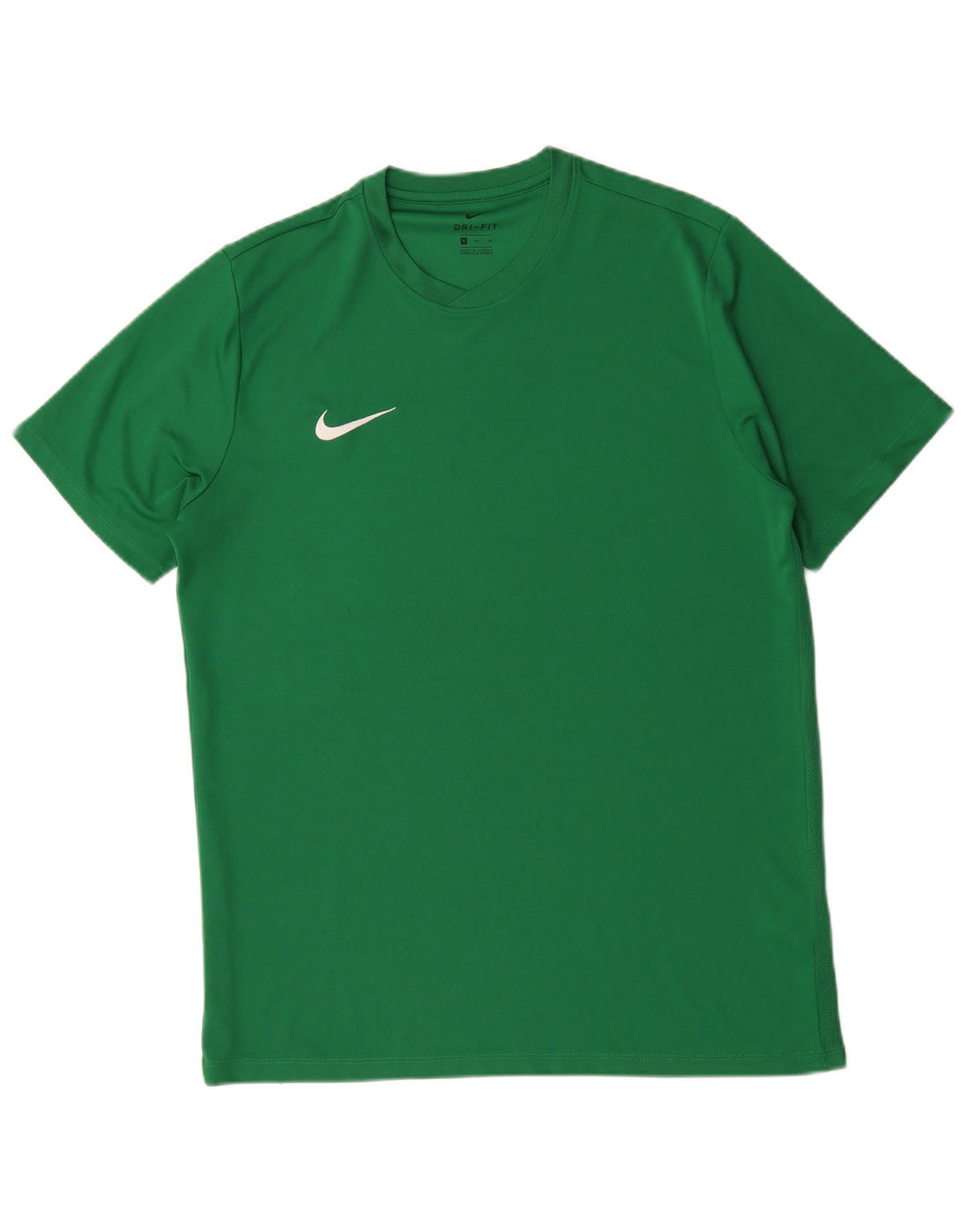 NIKE Mens Dri Fit T-Shirt Top XL Green Polyester