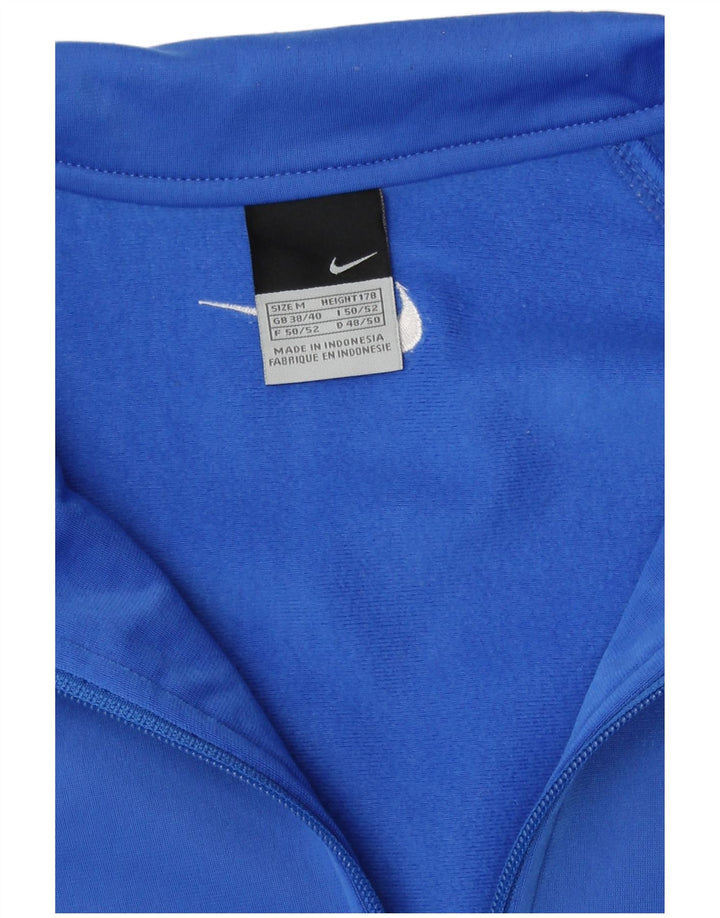 Nike muška trenirka gornja jakna UK 38/40 srednje plava poliesterska boja