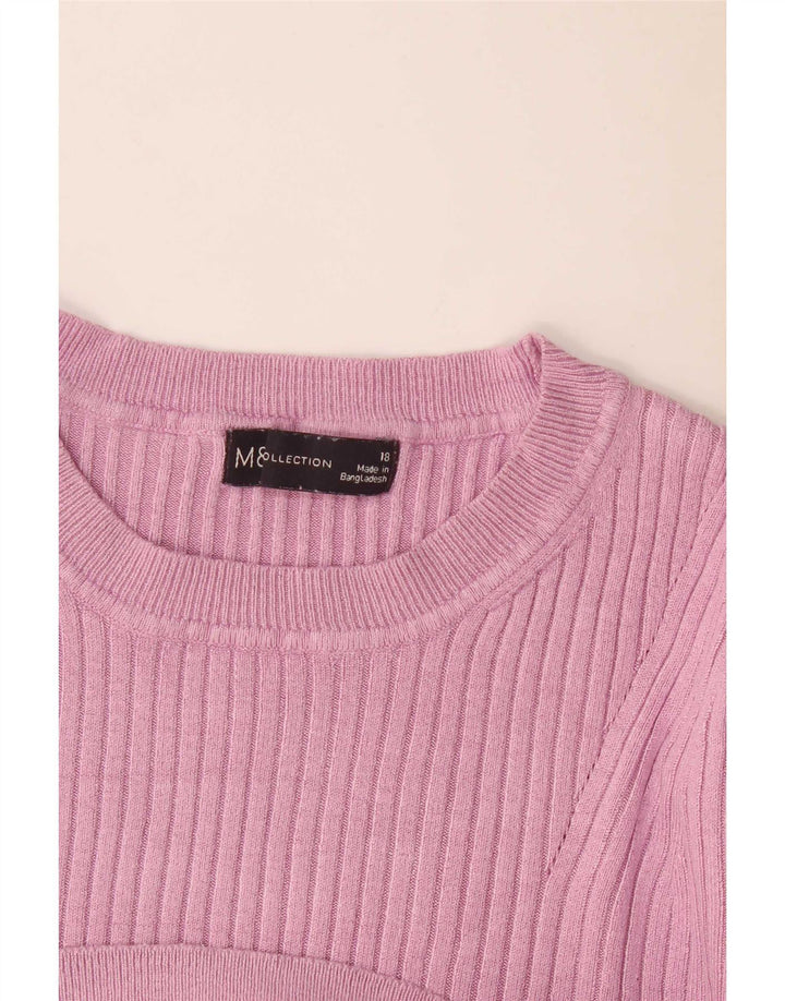 Top ženska bluza Marks & Spencer UK 18 XL ružičasta