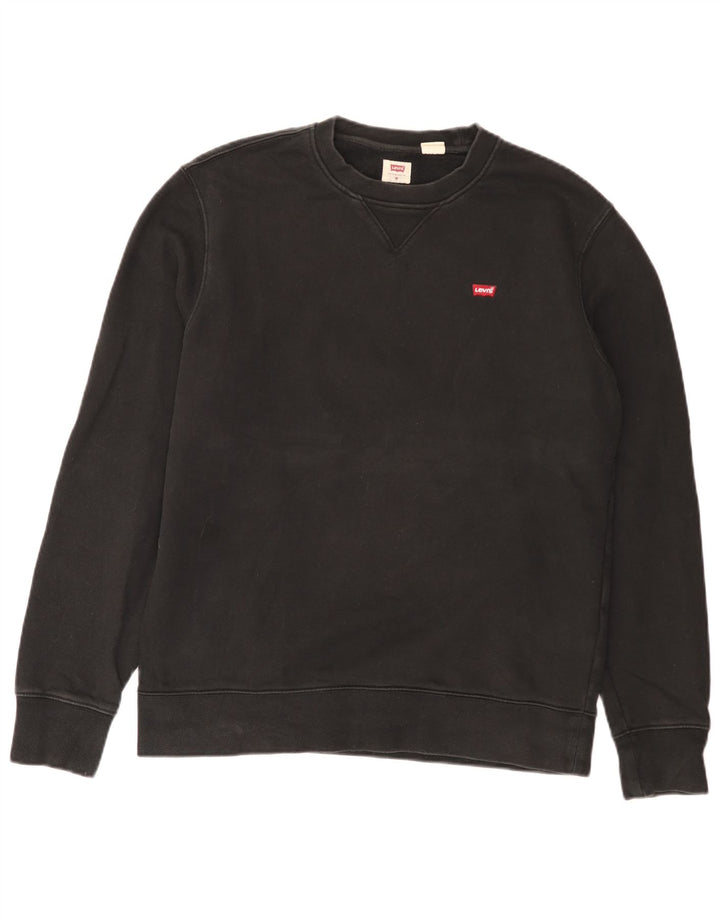 Levi's standardni muški džemper srednje veličine, crni pamuk