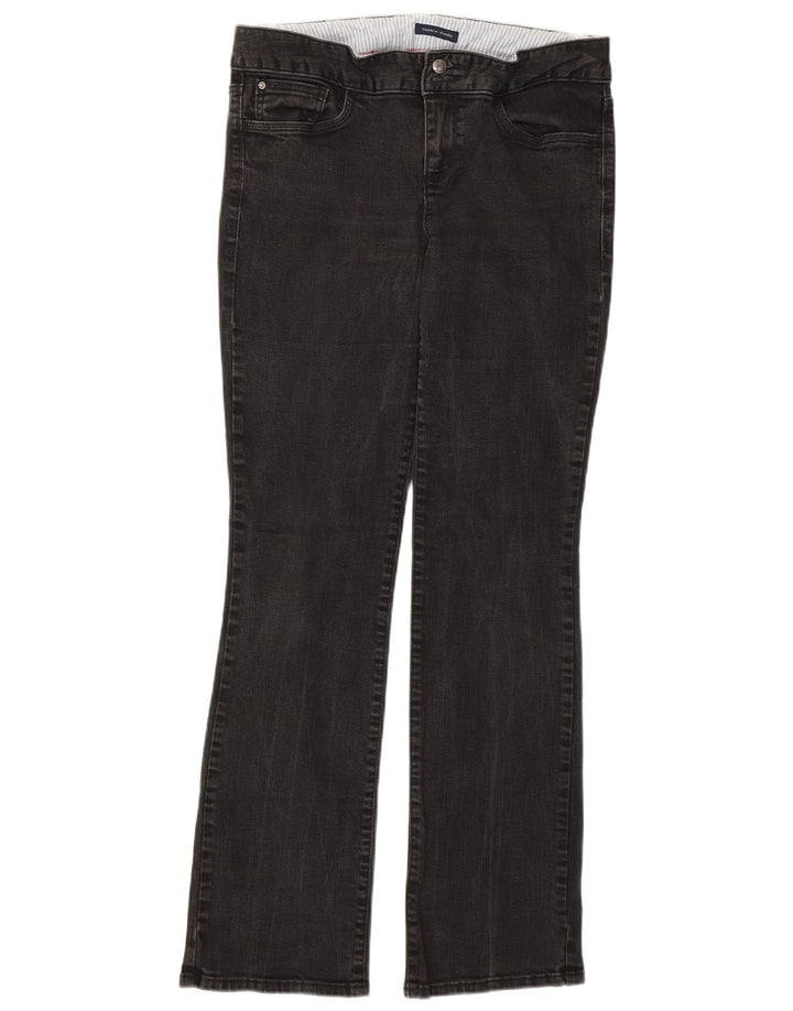 Tommy Hilfiger Ženske Bootcut traperice US 10 Large W32 L30 Sivi pamuk