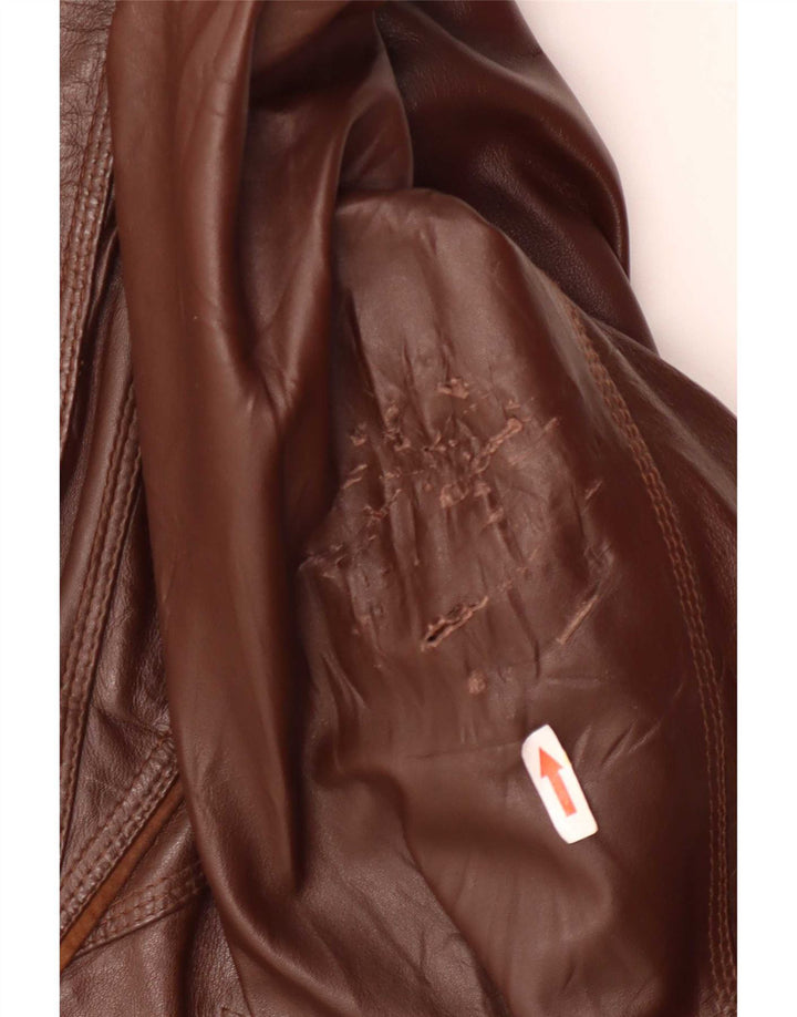 Roger Kent muška kožna jakna UK 40 Large Brown