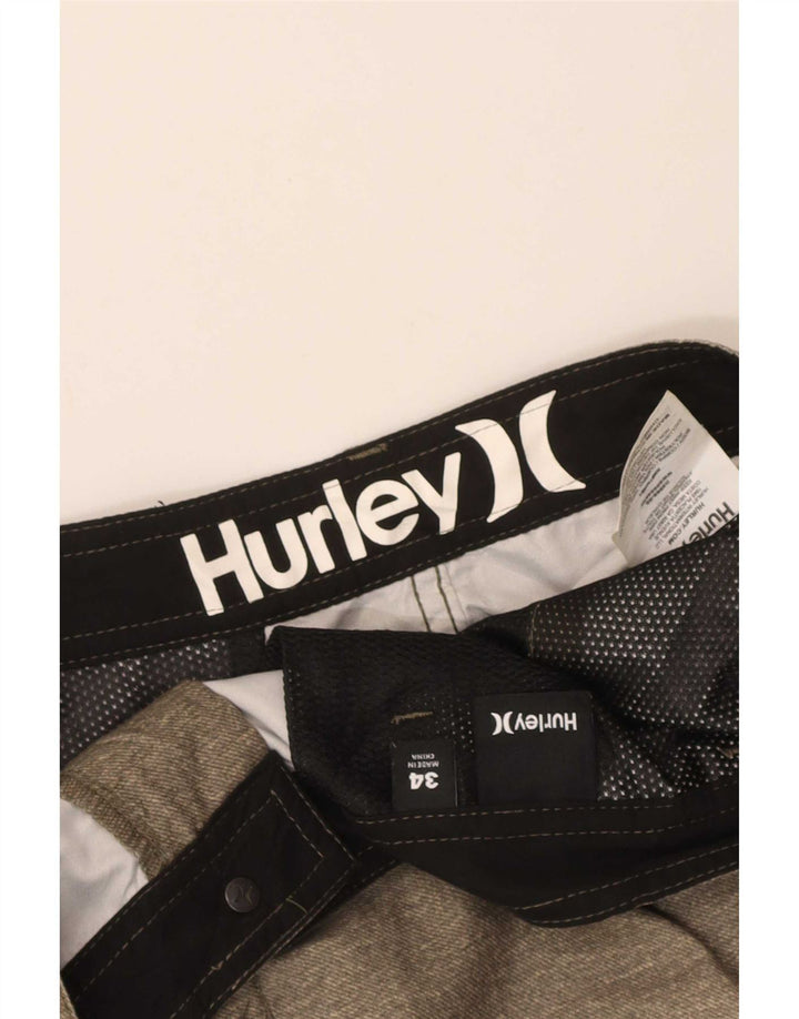 Hurley muške chino kratke hlače W34 veliki kaki poliester