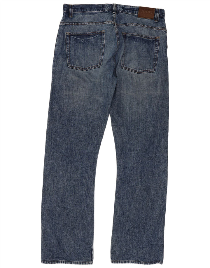 Joop Muške Bootcut traperice W33 L34 Plavi pamuk