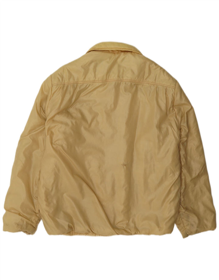 Vintage muška reverzibilna bomber jakna UK 36 Mala bež