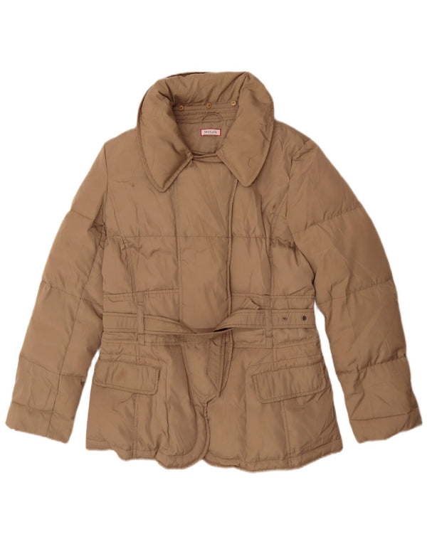Max & Co. Ženska podstavljena jakna UK 12 Medium Beige Poliester Classic