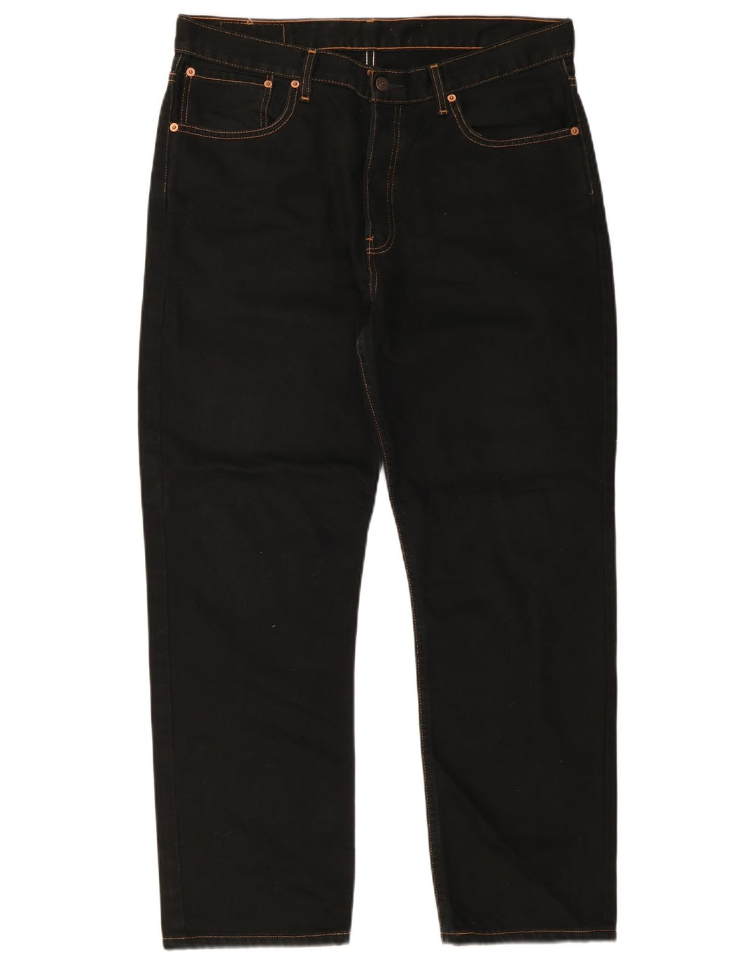 Levi's muške 582 ravne traperice W36 L30 crne