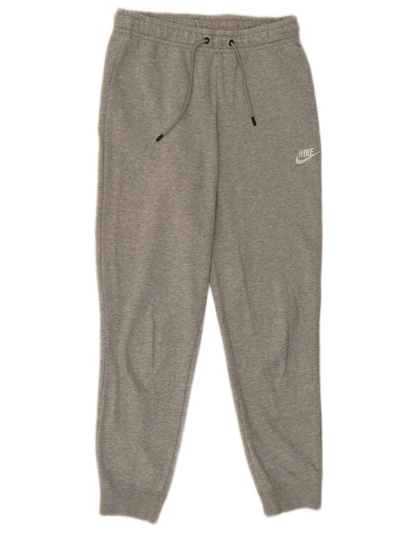 Nike Ženska trenirka Hlače Joggers UK 10 Small Grey Cotton