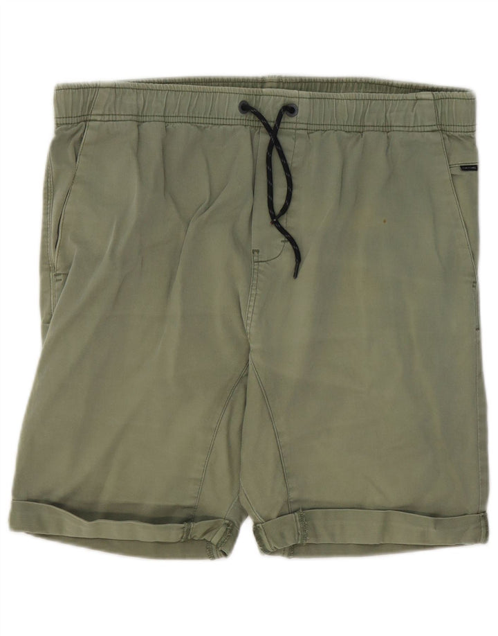 Rip Curl muške chino kratke hlače W34 veliki zeleni pamuk