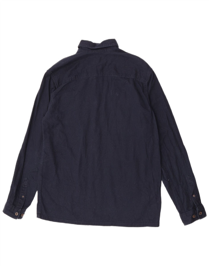 Jack & Jones muška traper košulja Mala tamnoplava pamuk
