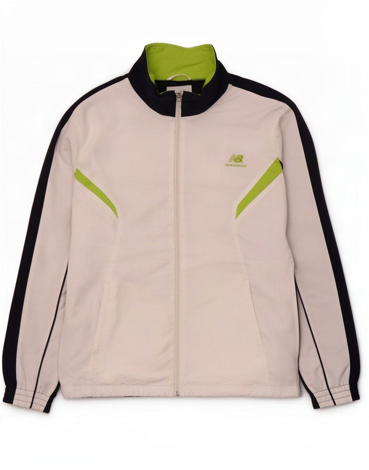 New Balance muška trenirka Gornja jakna XL bijeli poliester u boji