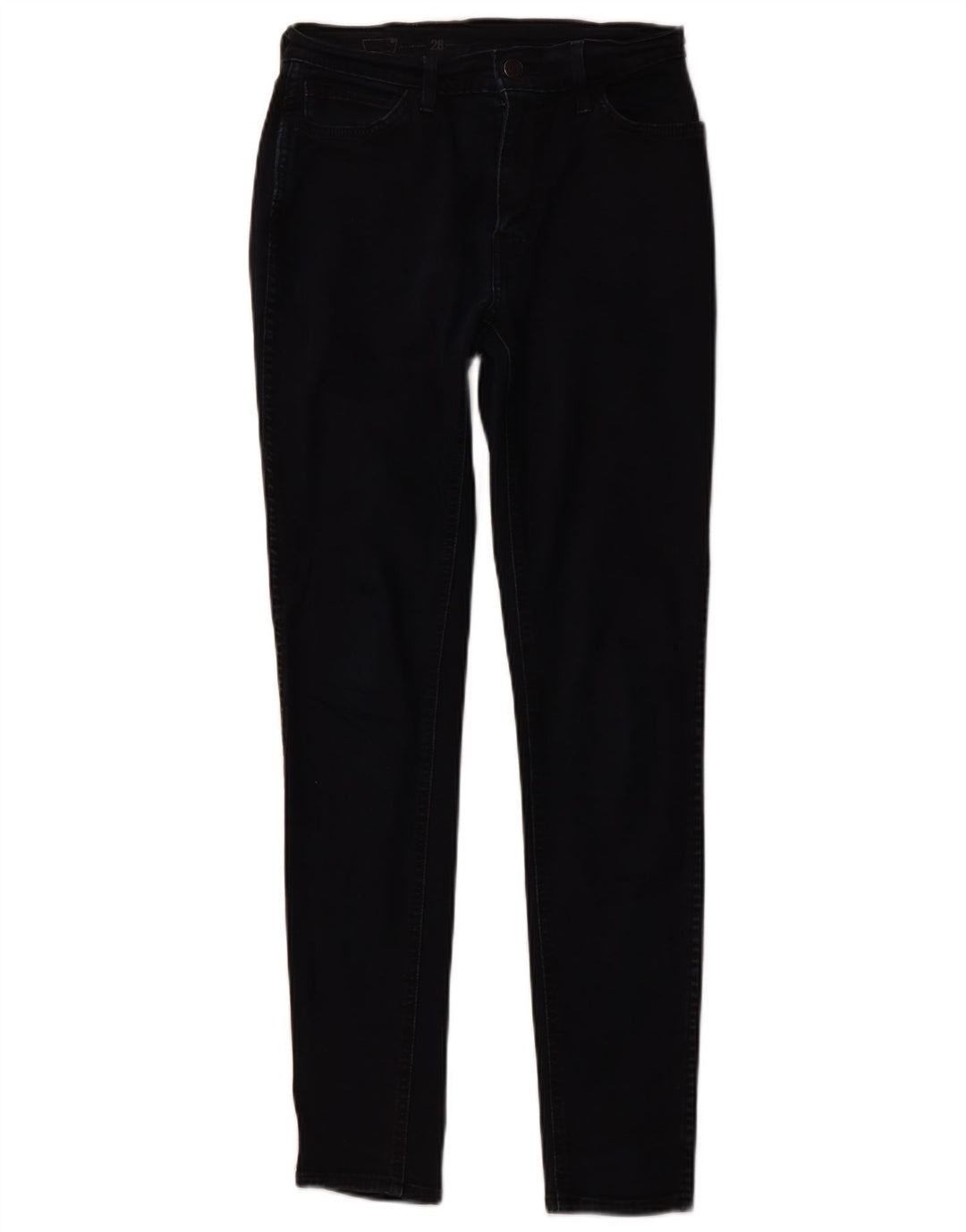 LEVI'S ženske uske traperice W28 L32 tamnoplavi pamuk