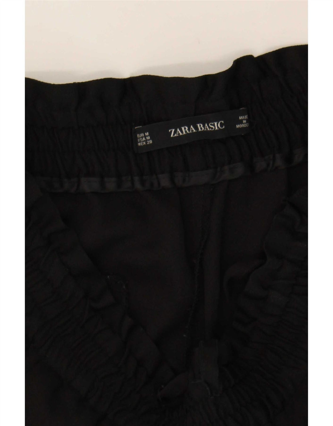 Zara ženske trenirke hlače UK 12 srednje crne boje