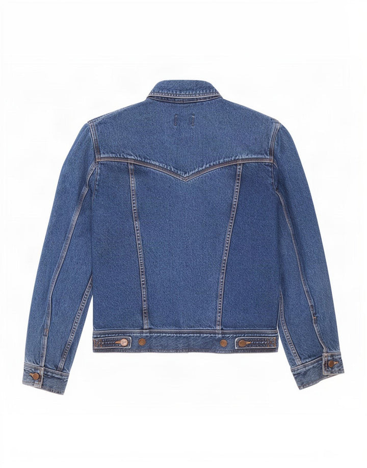 Wrangler muška ležerna traper jakna UK 40 Large Blue