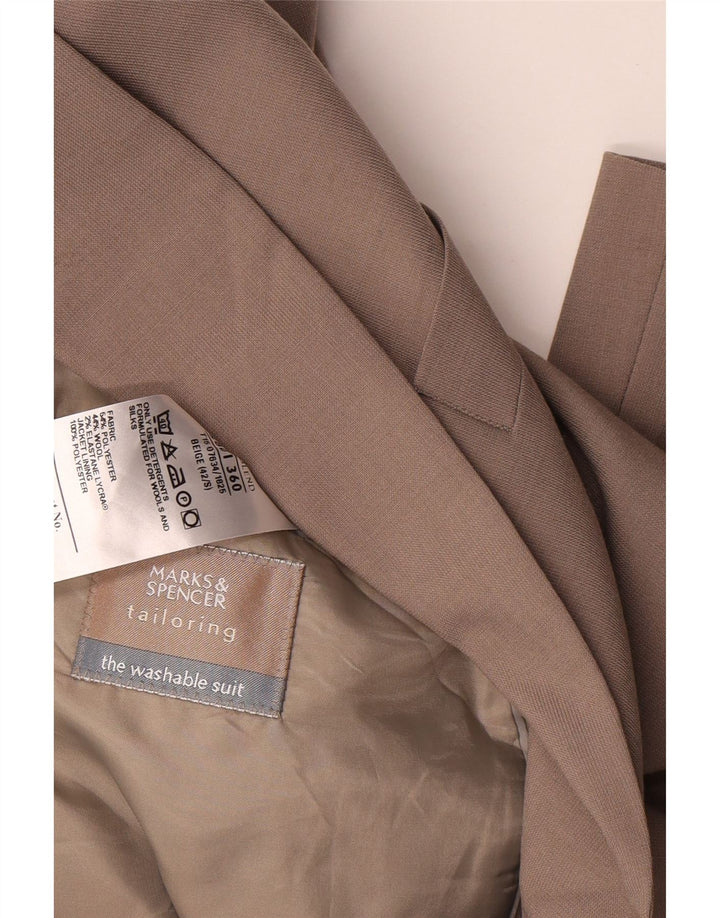 Marks & Spencer muška jakna sa 2 gumba UK 42 XL bež poliester