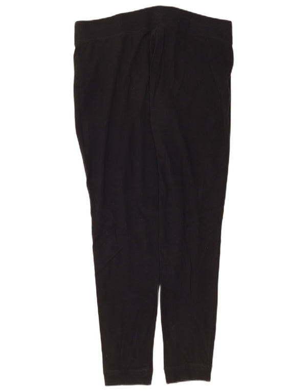 NIKE Ženska trenirka Hlače Joggers UK 14 Srednje crni pamuk