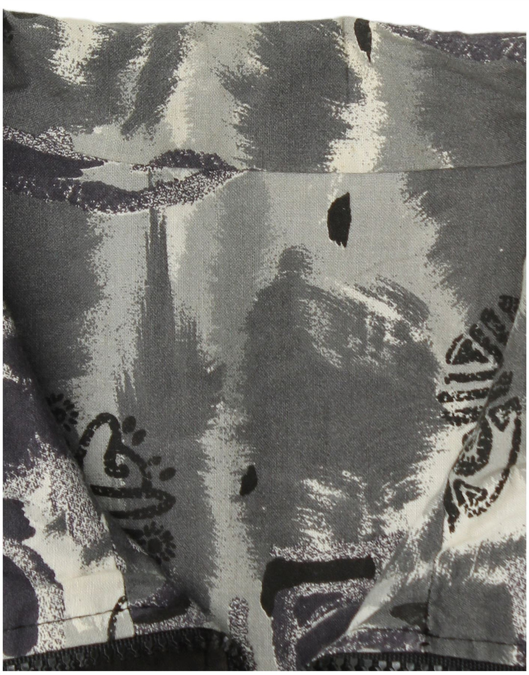 Vintage muška vjetrovka jakna UK 40 veliki crni pamuk