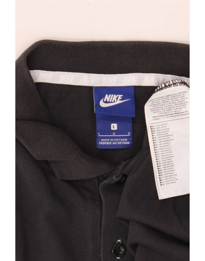 Nike muška polo majica velika crna pamučna
