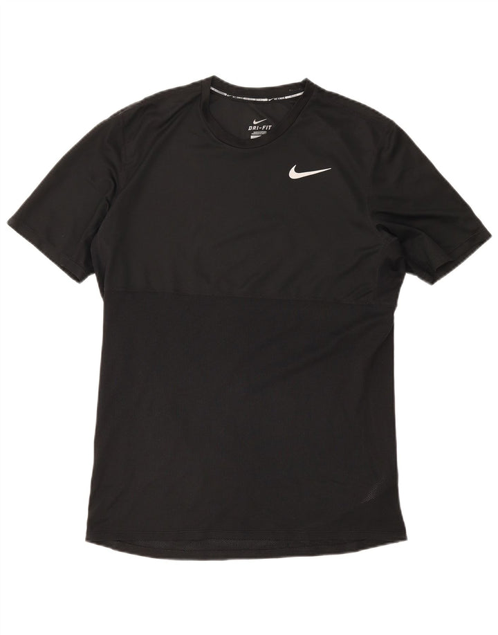 Nike Dri Fit T-Shirt Top Srednji crni poliester Sport