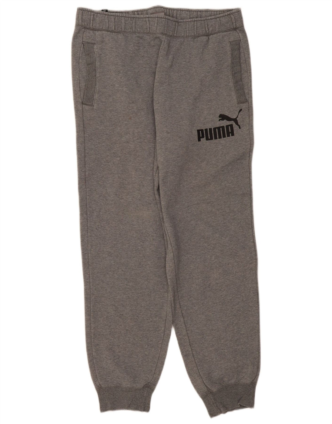 Puma muške grafičke trenirke, hlače za trčanje XL, sive