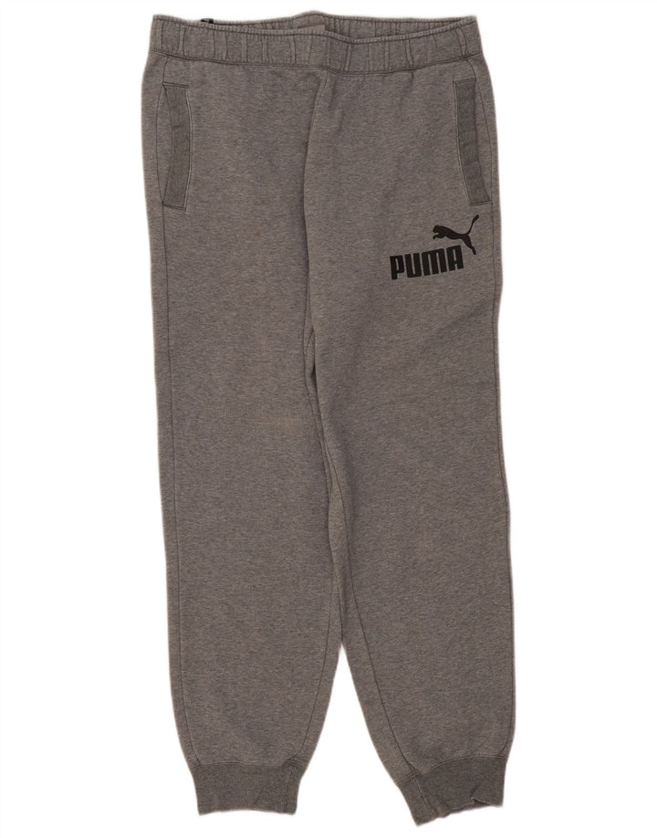 Puma muške grafičke trenirke, hlače za trčanje XL, sive