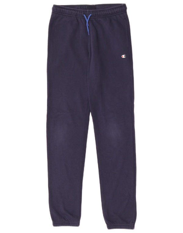 Trenirka Champion Boys Hlače Joggers 11-12 Years Large Navy Blue Pamuk