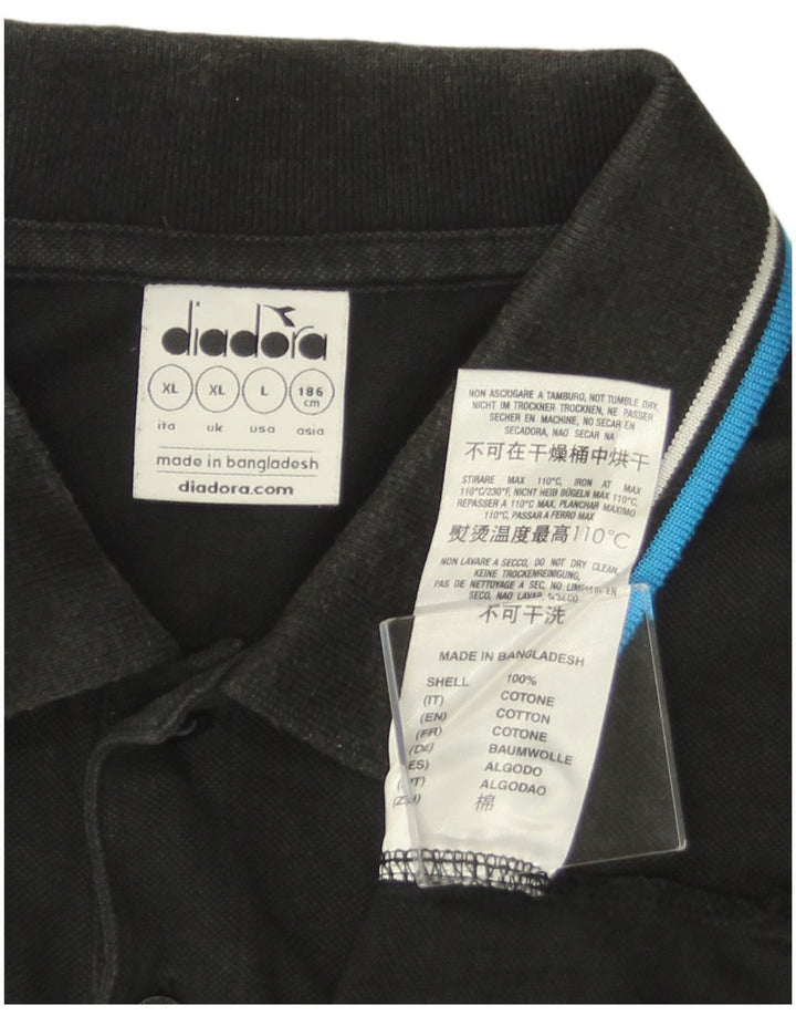 DIADORA Muška polo majica XL crni pamuk