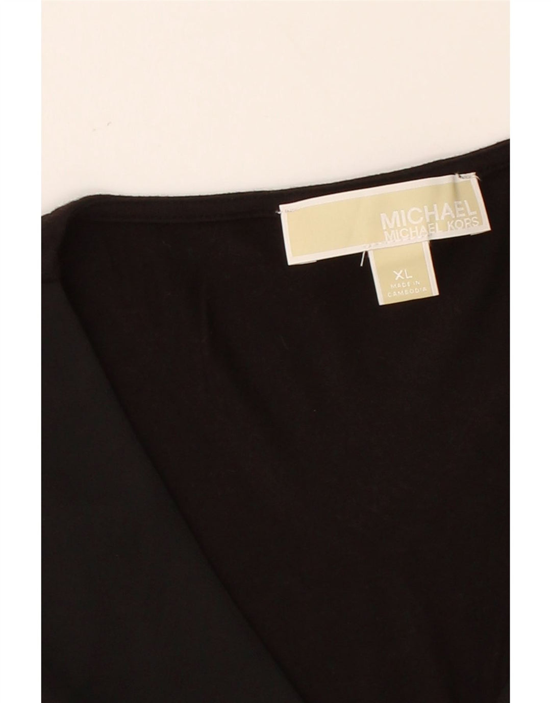 MICHAEL KORS Womens Vest Top UK 18 XL Black Polyester Vintage Michael Kors and Second-Hand Michael Kors from Messina Hembry 