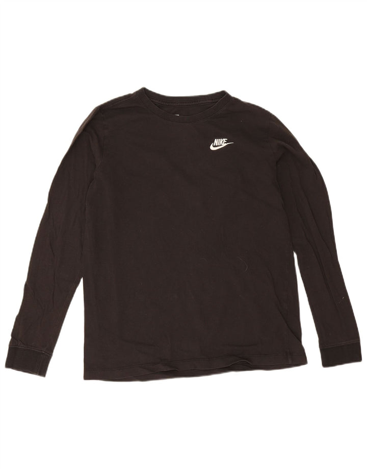 Nike majica dugih rukava za dječake 13-14 godina XL crni pamuk