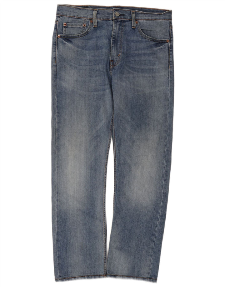 Levi's muške 513 ravne traperice W32 L28 plavi pamuk