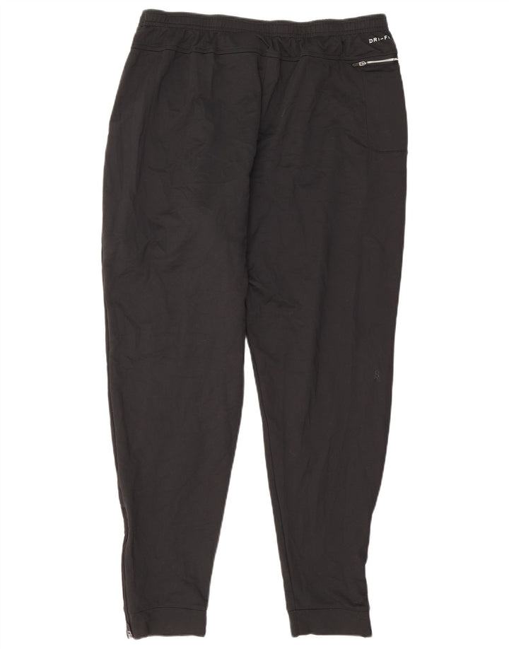 Nike Dri Fit Trenirka Hlače Joggers Veliki crni poliester