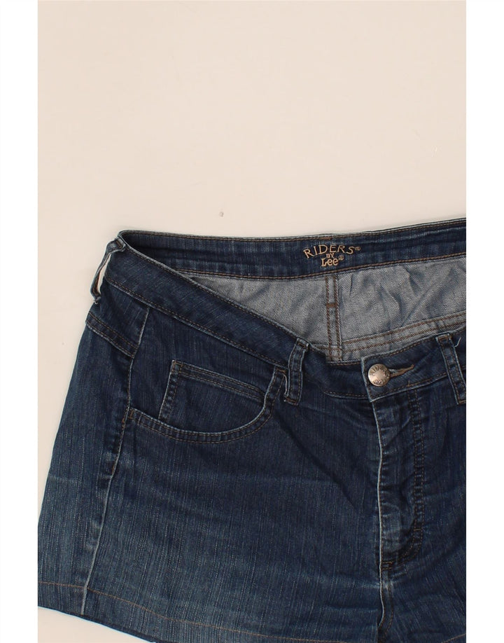 LEE Womens Riders Denim Shorts W34 Large Blue Vintage Lee and Second-Hand Lee from Messina Hembry 
