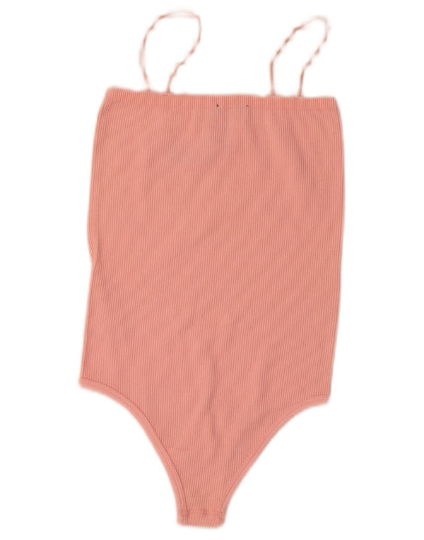 Zara ženski bodi bez rukava UK 4 XS ružičasti najlon