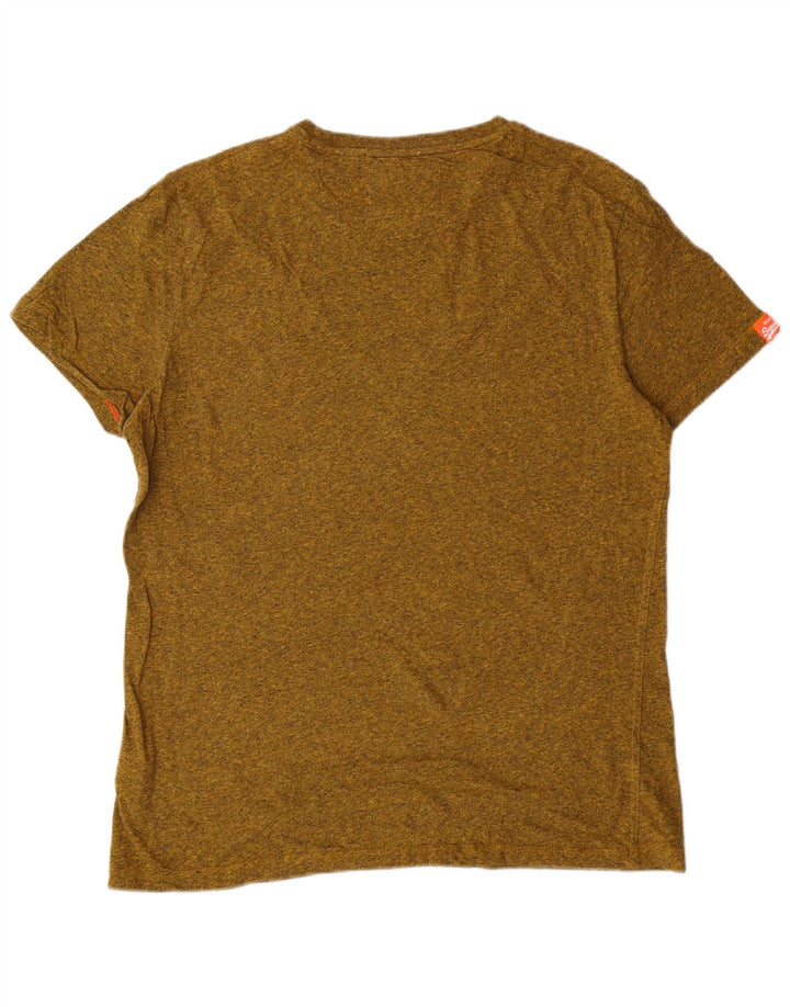 SUPERDRY ženska majica kratkih rukava XL Zeleni flekasti pamuk