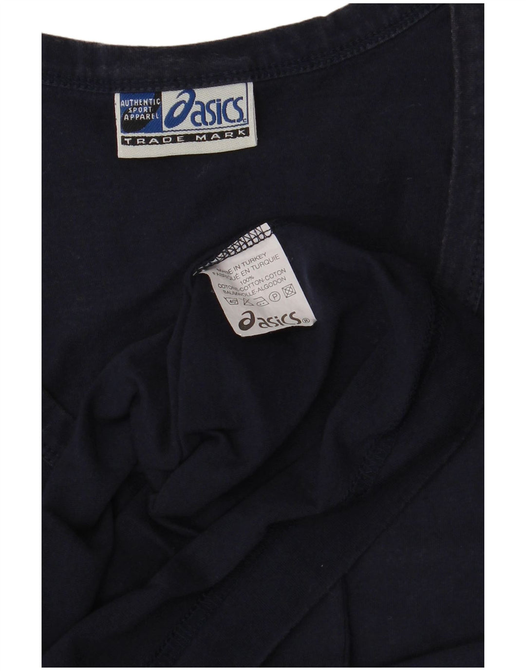 Asics muški prsluk XL tamnoplavi pamuk