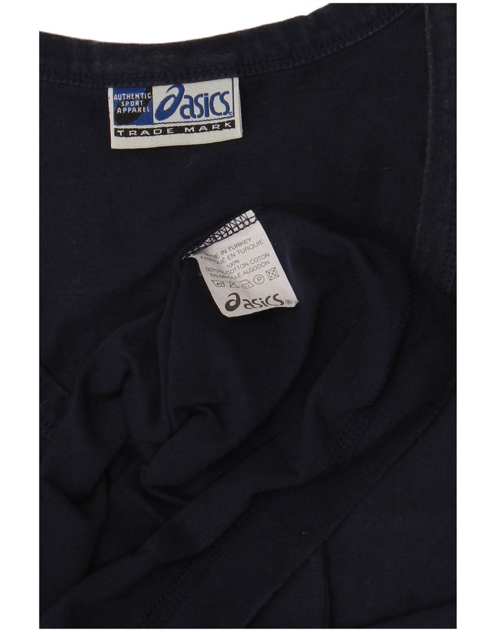 Asics muški prsluk XL tamnoplavi pamuk