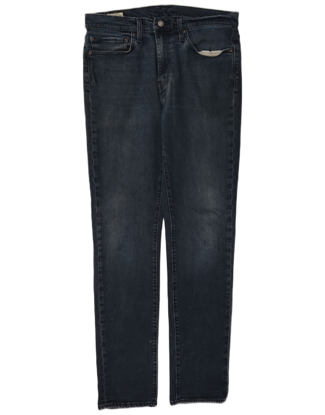 Levi's muške uske traperice W34 L34 tamnoplavi pamuk