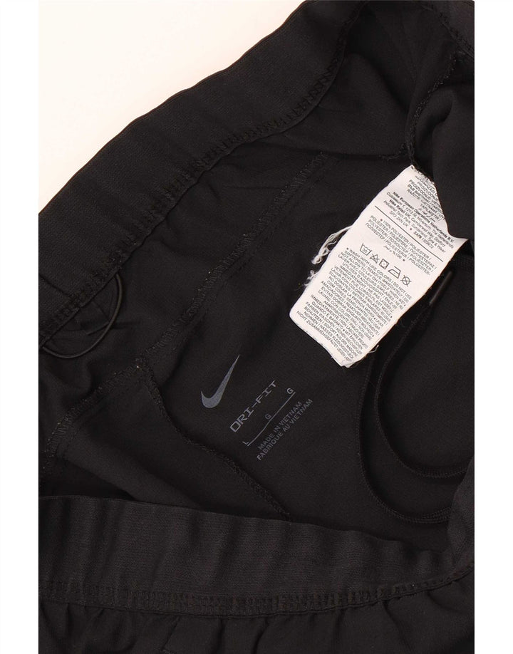 Nike Dri Fit Trenirka Hlače Joggers Veliki crni poliester