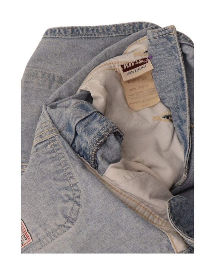 Ravne traperice Rifle Dungaree W29 L27 Plavi pamuk