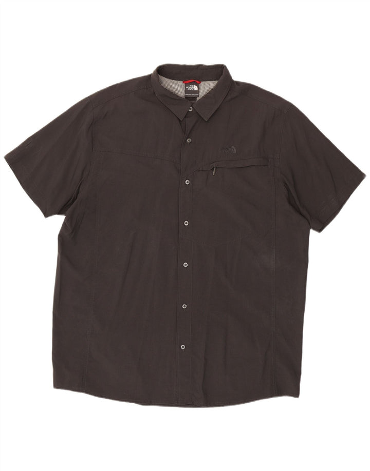 The North Face muška majica kratkih rukava 2XL sivi najlon