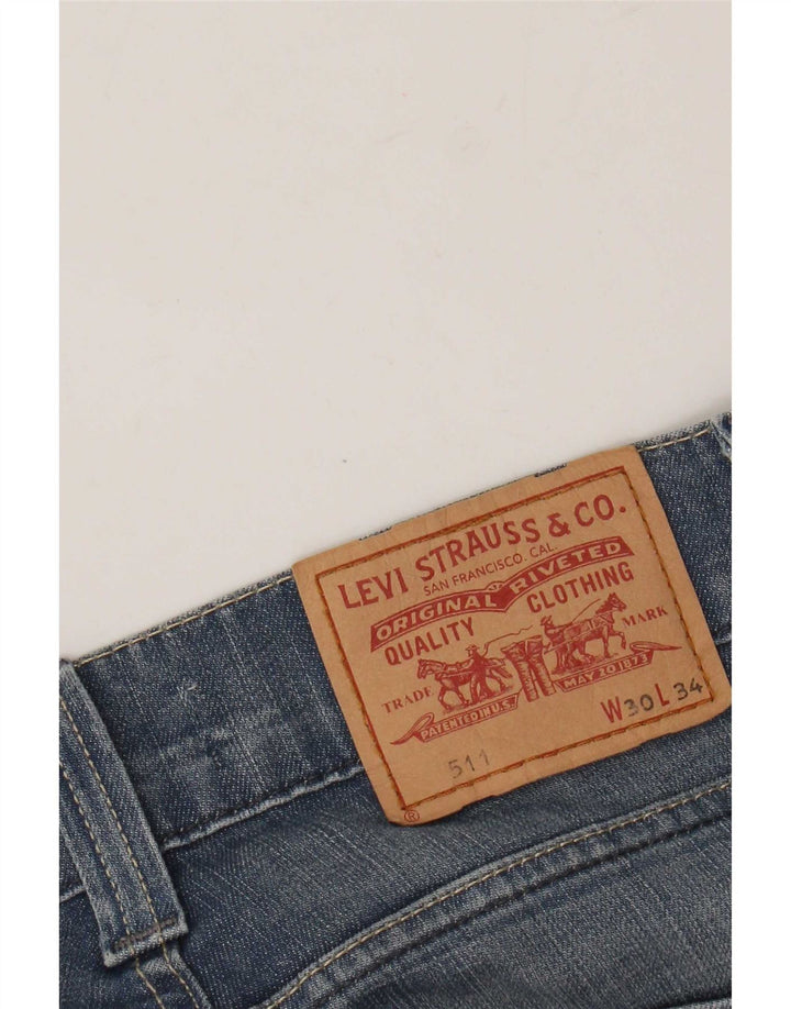 Levi's muške 511 uske traperice W30 L34 plave