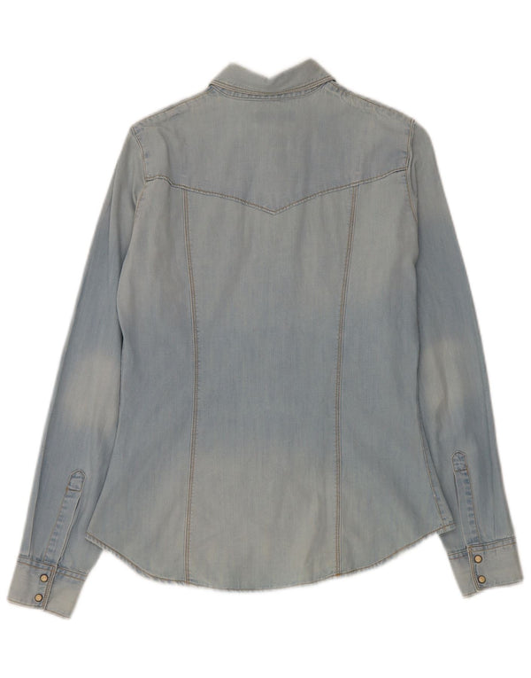 Guess ženska traper košulja UK 10 Small Blue Cotton