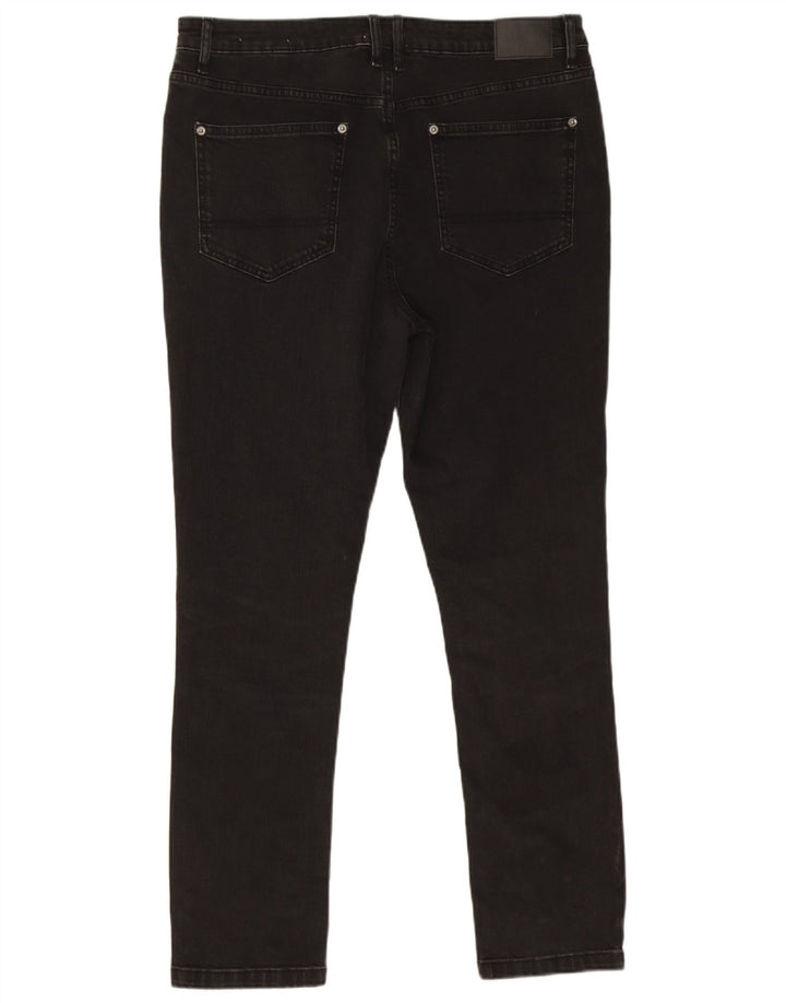 Jack Wills muške uske traperice W34 L29 crni pamuk
